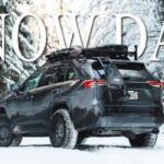 Driving Through Snow in a Toyota RAV4